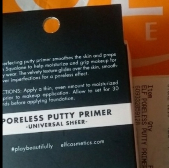 NEW ELF PORELESS PUTTY PRIMER UNIVERSAL SHEER - Picture 2 of 7
